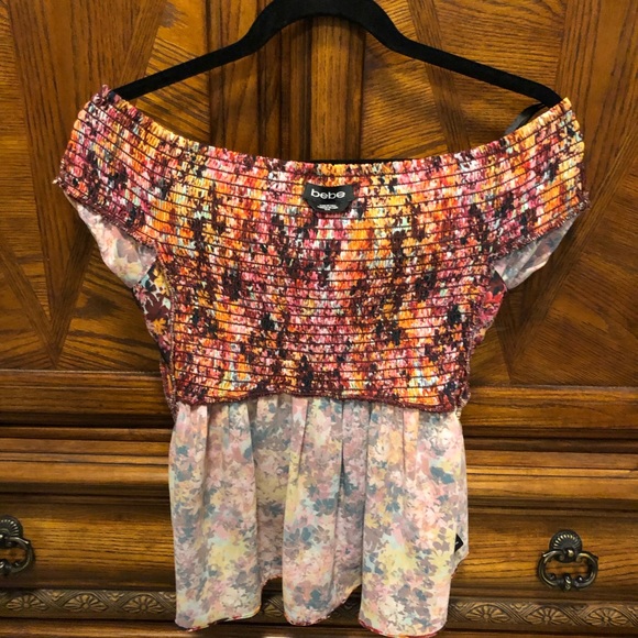 BeBe off shoulder top M/S - Picture 5 of 7